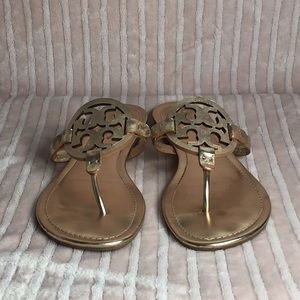 Tory Burch Miller leather sandals women’s sz 11